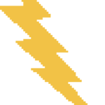 Lightning bolt featuring new menu items at Mr. Charlie's Chicken Utah